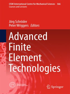 cover image of Advanced Finite Element Technologies